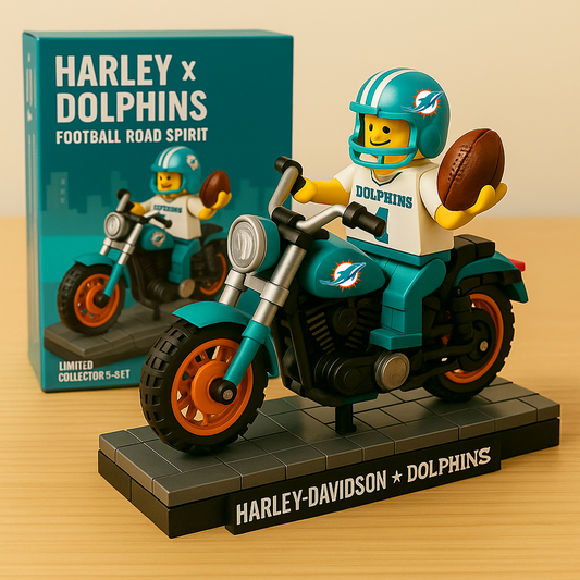 HD x MIA NFL Humorous Building Block Set DatND DVT