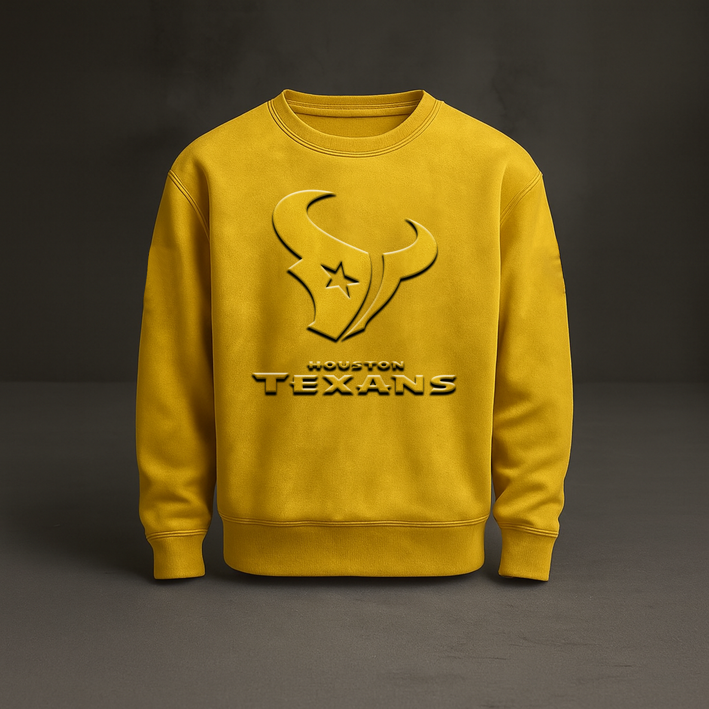 HOU x NFL Embossed Sweat Shirt DATND TANTD