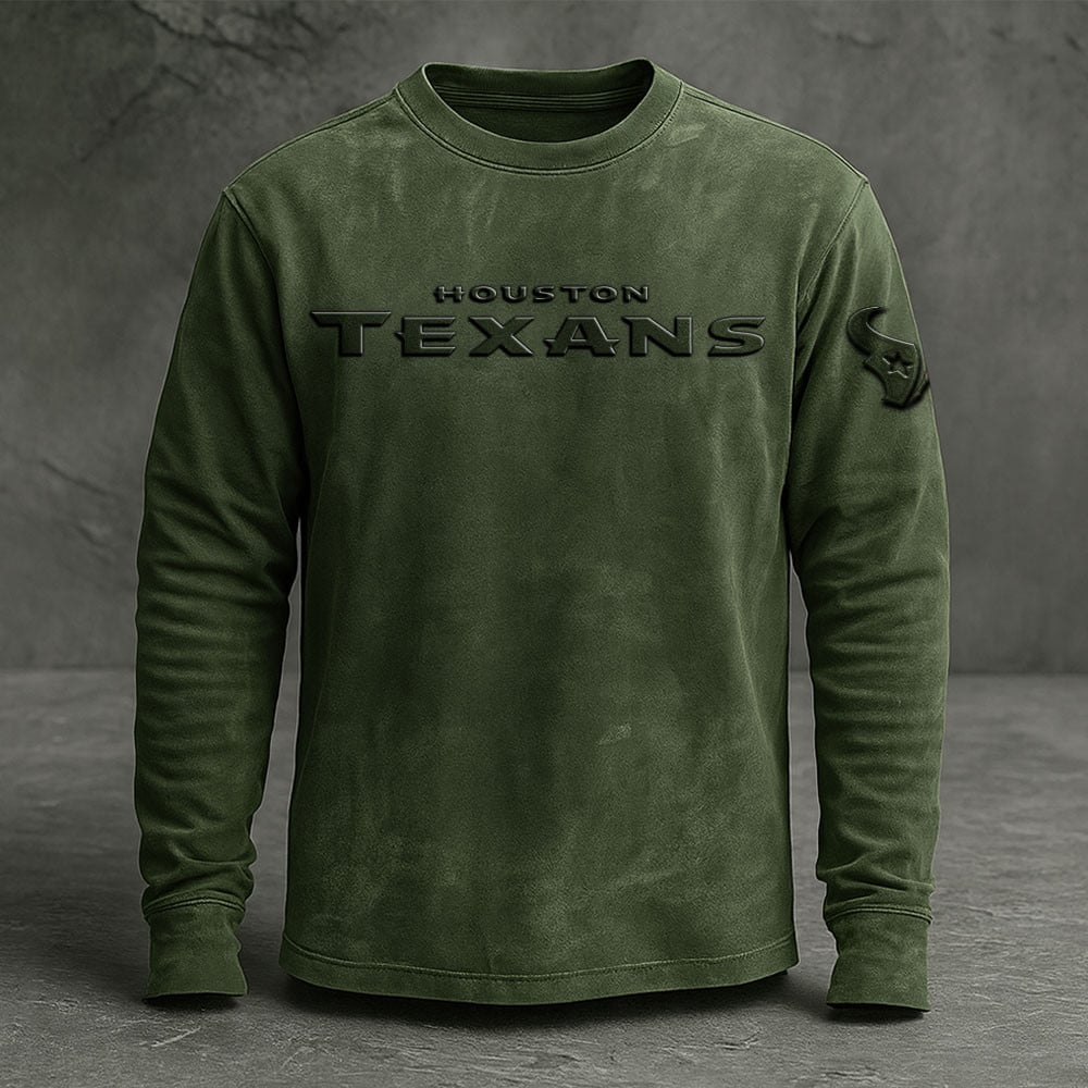 HOU x NFL Embossed SweatShirt DATND TANTD KAN