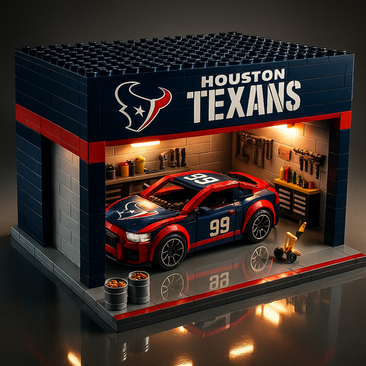 HOU x NFL Garage Building Blocks Set DATND TANTD
