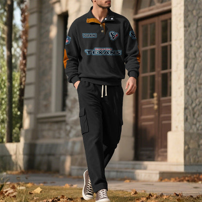 HOU x NFL Men's Corduroy Sweatshirt 1011 DatND DVT