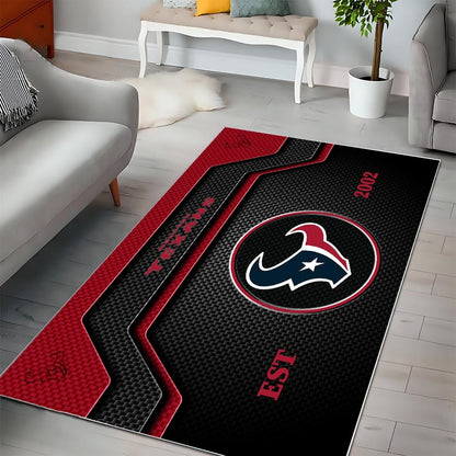 HOU x NFL Modern Sports Living Room Rug DatND DVT