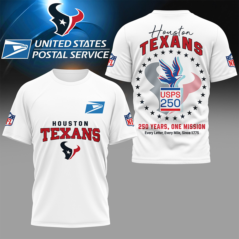 HT Premium NFL United States Postal Service 250th Anniversary 3D Shirt DDT CTND