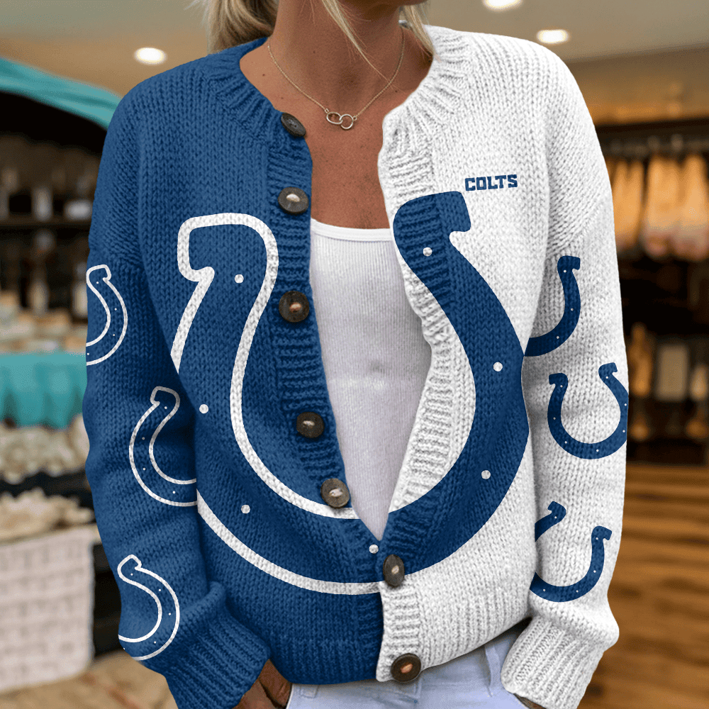IND x NFL Cardigan Sweatshirt With Button v1  DatND DVT