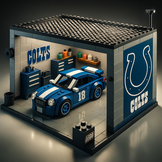 IND x NFL Garage Building Blocks Set DATND TANTD