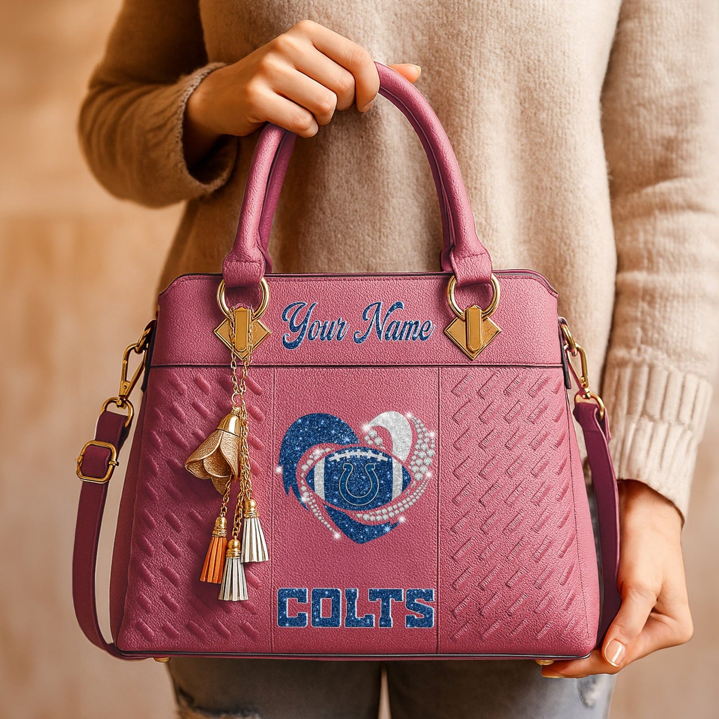 IND x NFL Zip Handbag 0811 DatND DVT