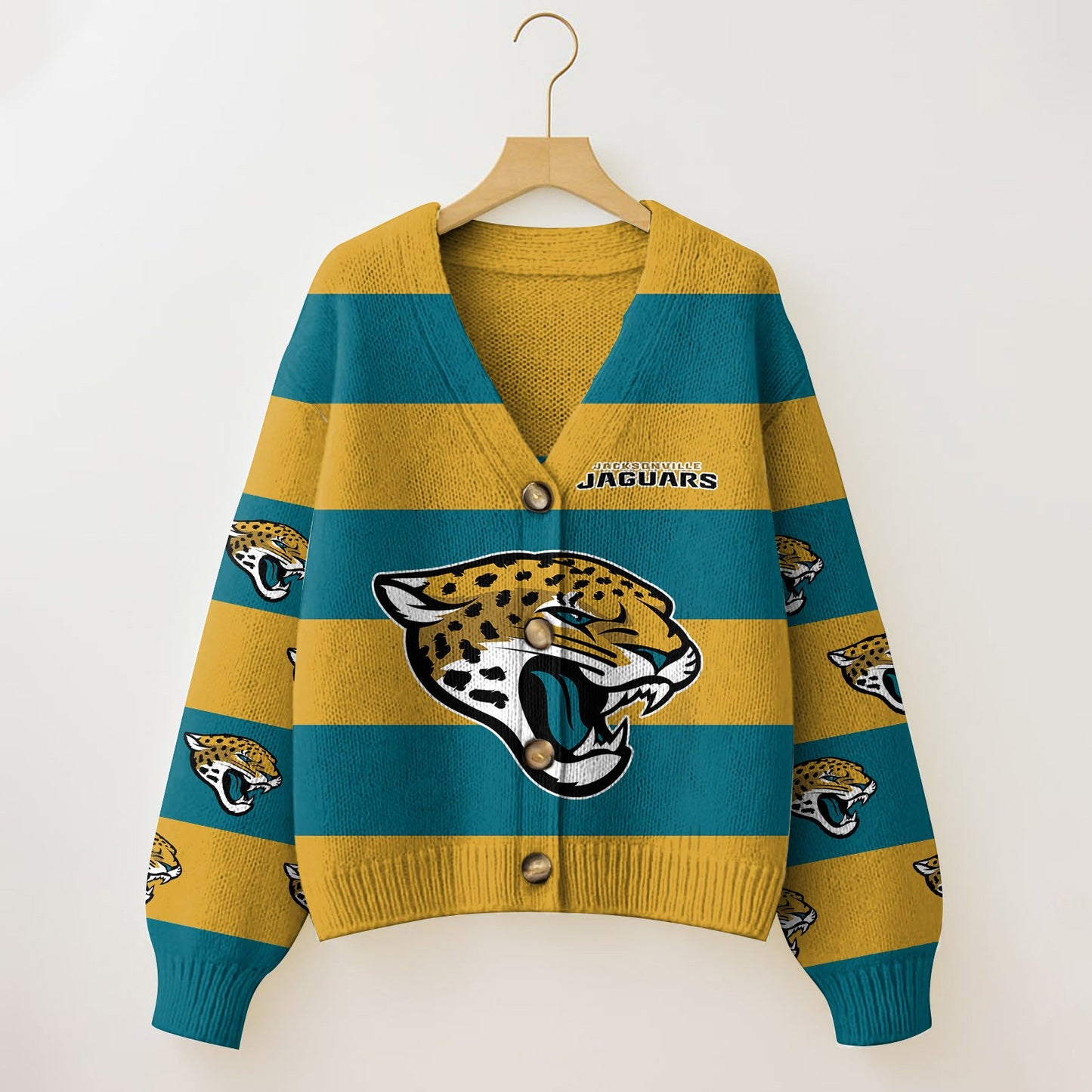 JAC x NFL Cardigan Sweatshirt With Button  DatND DVT