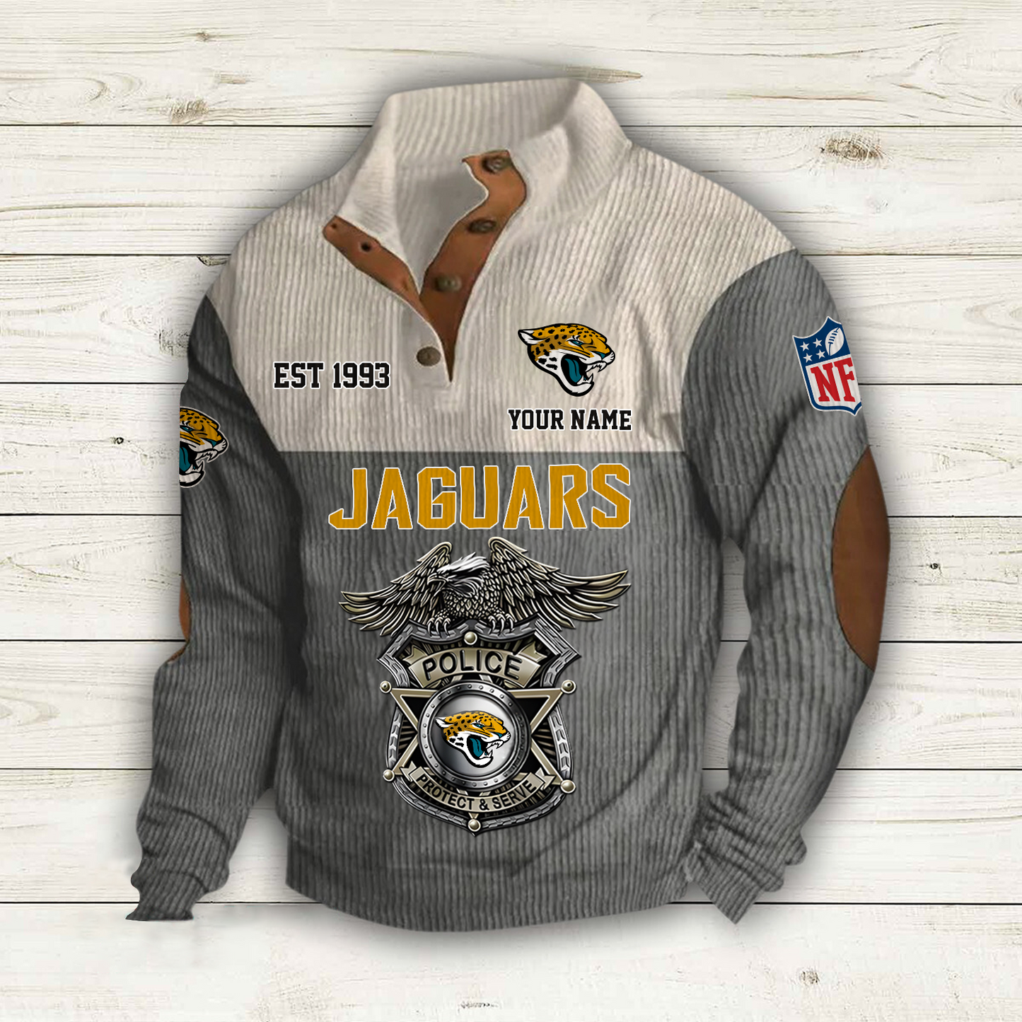 JAC x NFL Custom Name Sport Sweatshirt DatND DVT