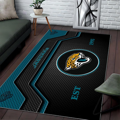 JAC x NFL Modern Sports Living Room Rug DatND DVT