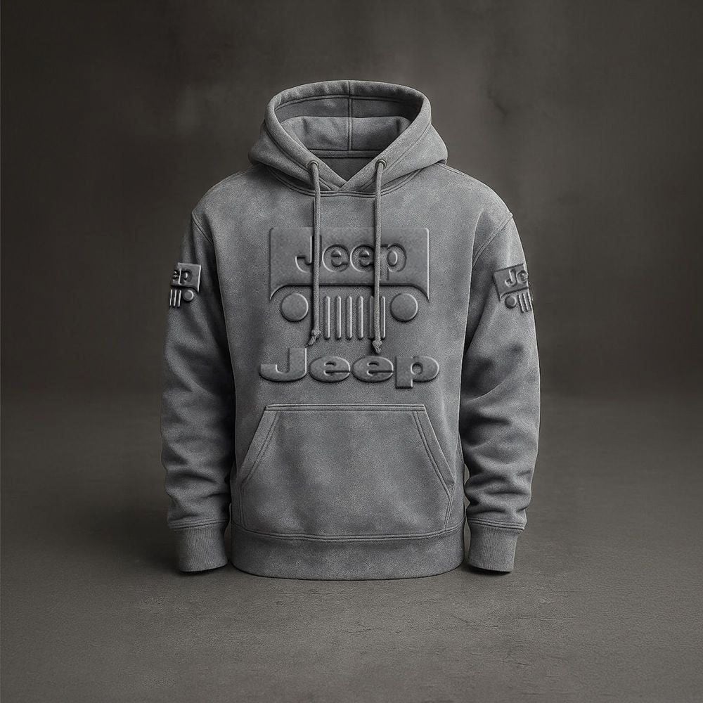JEEP Embossed Retro Hoodie 2010 DatND DVT