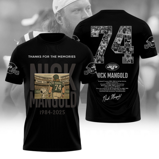 JETS NM74 - Thank You For The Memories 2025 SHIRT  NDT NHM 2810