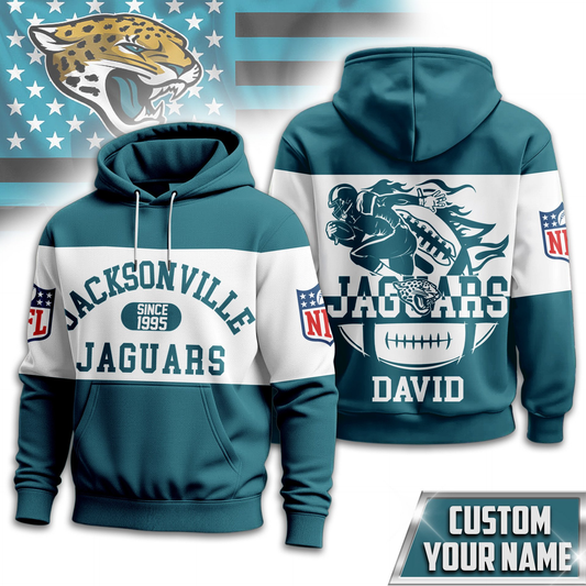 JJ Premium NFL Touchdown Spirit Personalized Hoodie DDT CTND