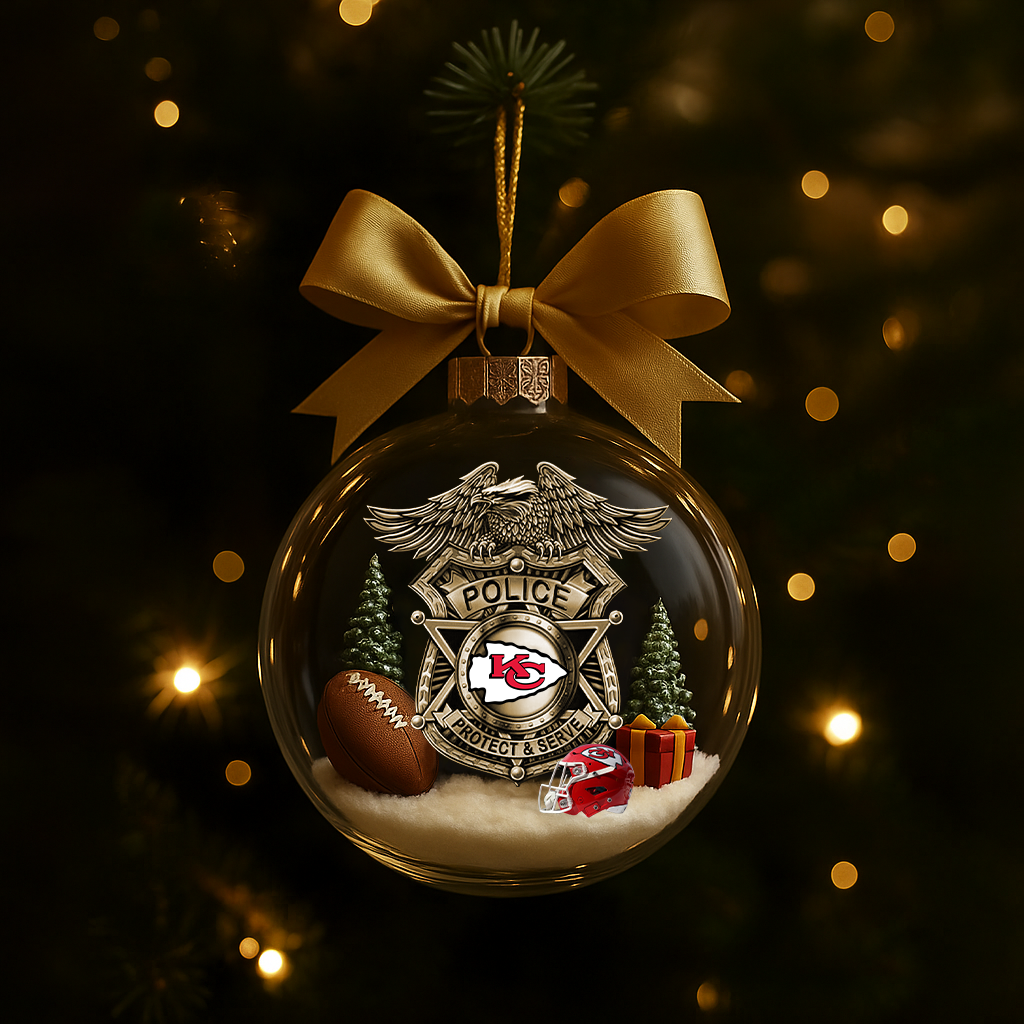 KCC Premium Law Enforcement Appreciation Day Ornament DDT CTND