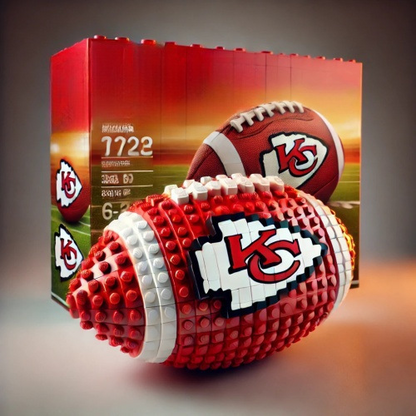 NFL Team Building Block Football Set DDT CTND KAN
