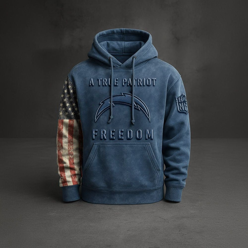 LAC NFL Retro Style Hoodie DDT  NTL