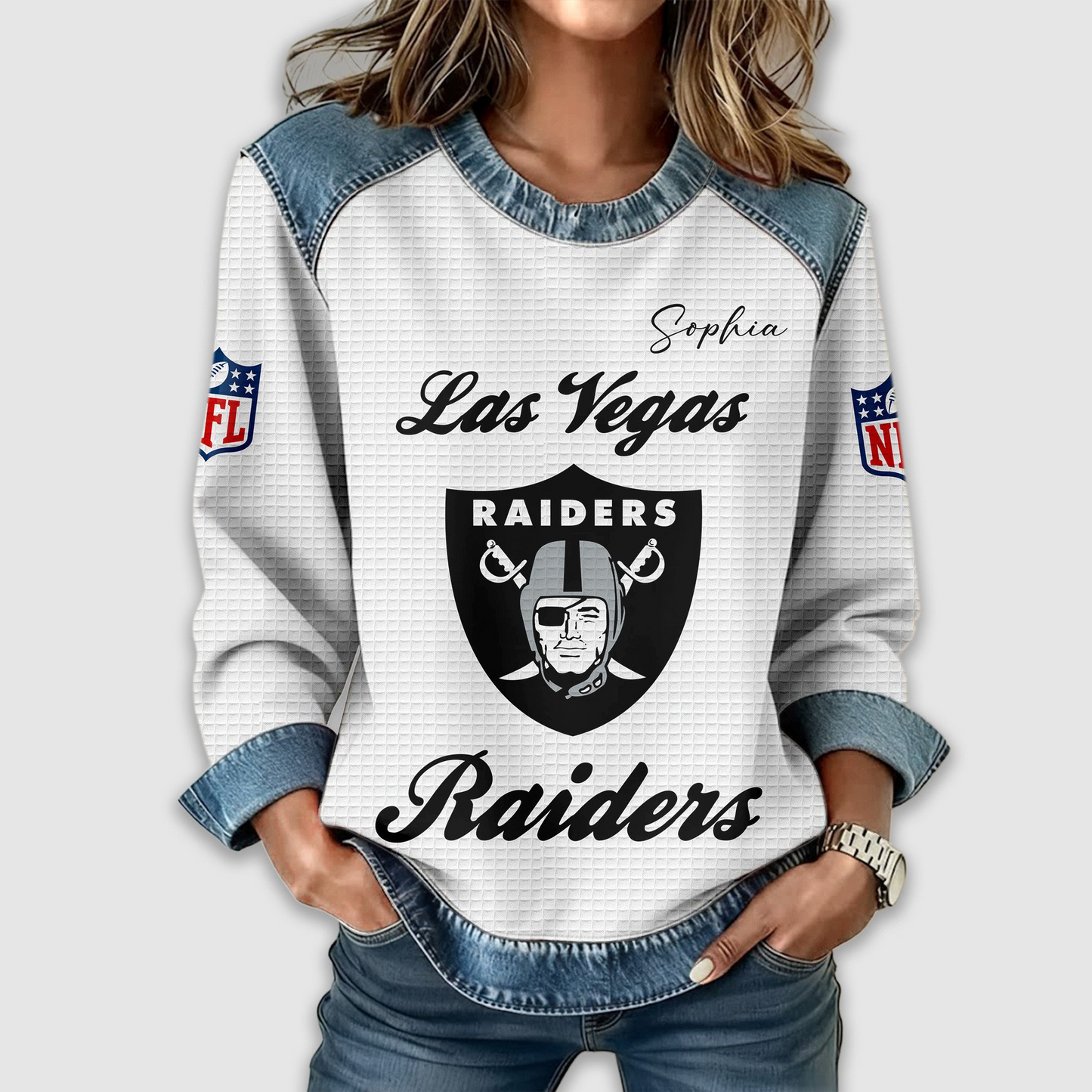 LVR Premium NFL Print Casual Sweatshirt DDT CTND