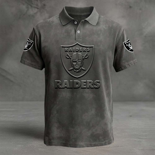 LVR x NFL Embossed Polo Shirt DATND TANTD