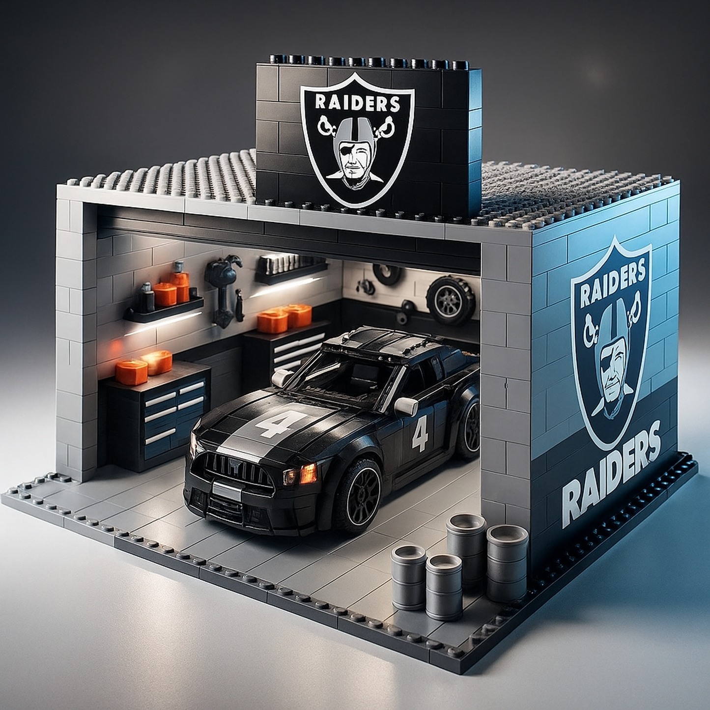 LVR x NFL Garage Building Blocks Set DATND TANTD