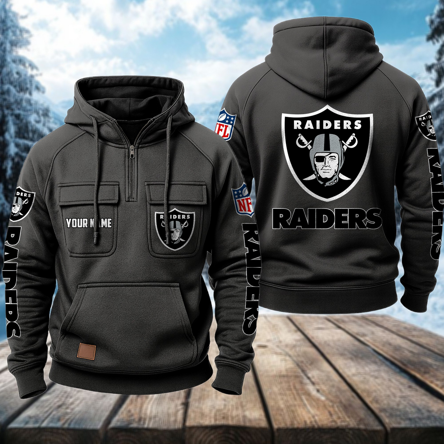 LVR x NFL Premium Hoodie DATND TANTD