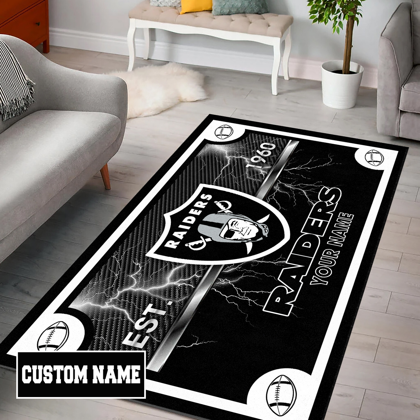 LVR x NFL Rug DATND TANTD