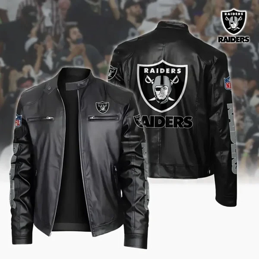 LVR x NFL Sport Leather Jacket DATND TANTD