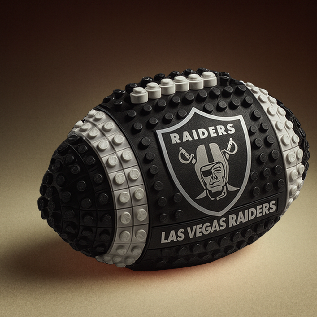 NFL Team Building Block Football Set DDT CTND