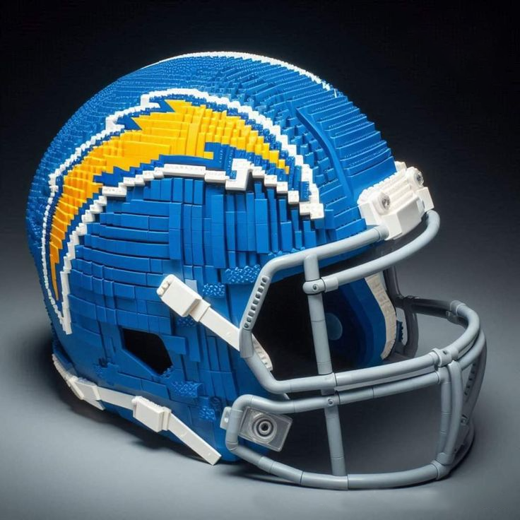 NFL Teams Helmets Armed With LEGO-Like Blocks DDT CTND KAN
