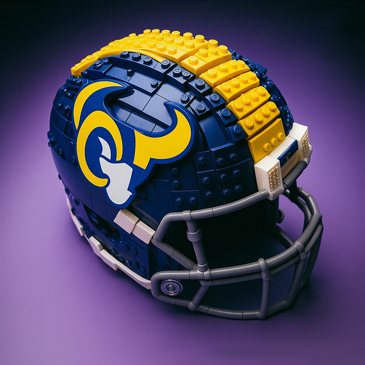 NFL Teams Helmets Armed With LEGO-Like Blocks DDT CTND KAN
