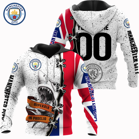 MC x EPL UK Flag Mascot Design Shirt DDT CTND
