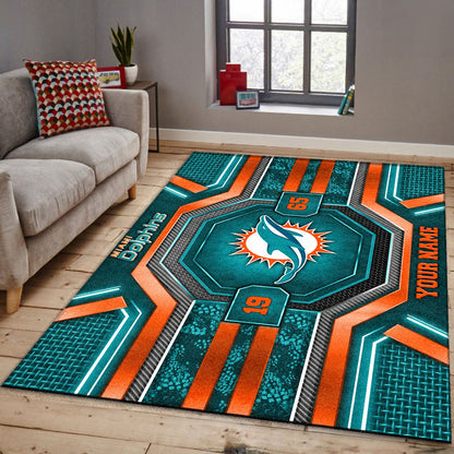 MIA x NFL Custom Rug DatND DVT
