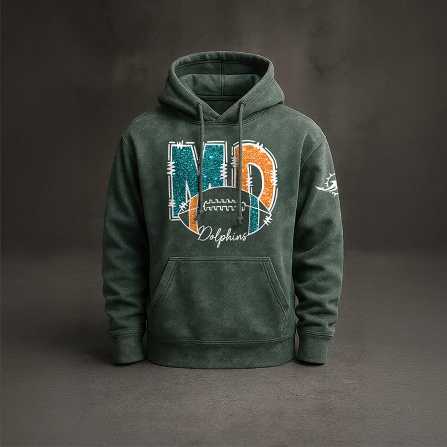 MIA x NFL Embossed Hoodie DatND THUONGNH