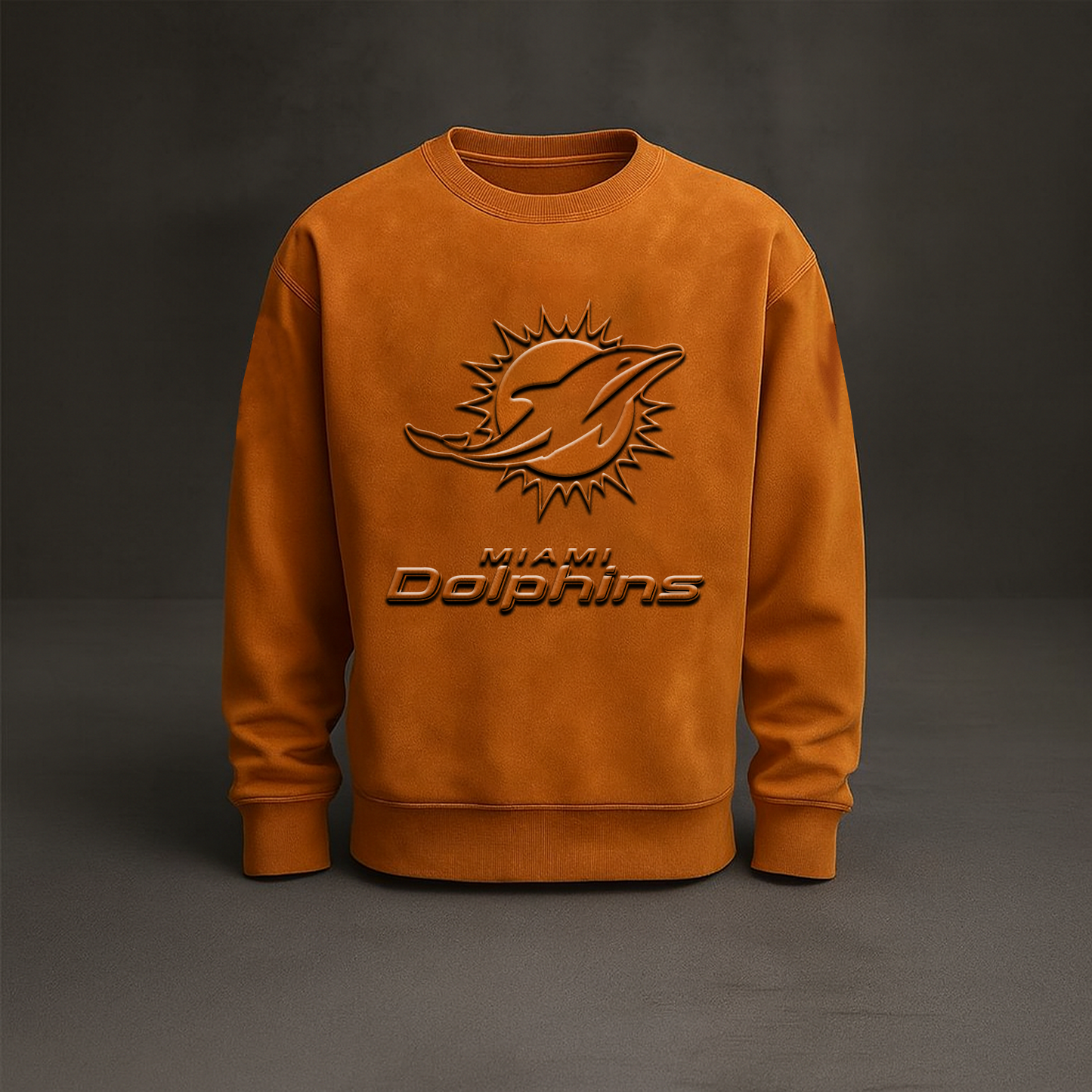 MIA x NFL Embossed Sweat Shirt DATND TANTD