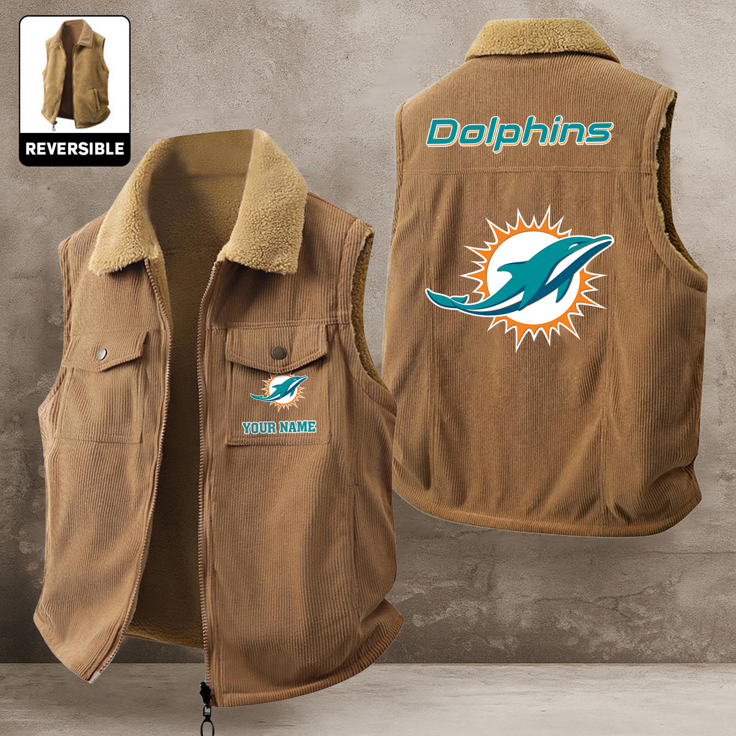 MIA x NFL Nice Jackets DATND TANTD