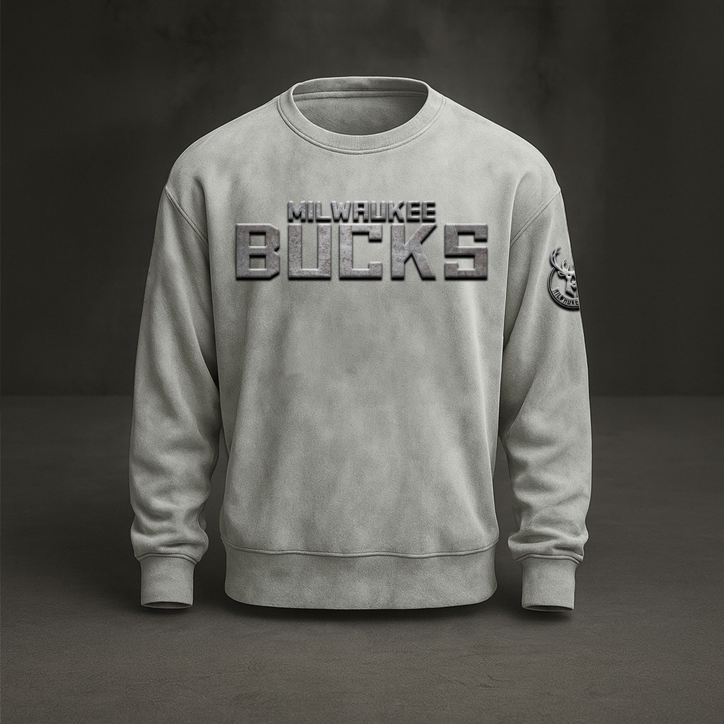 MIL x NBA Embossed Sweat Shirt DATND TANTD