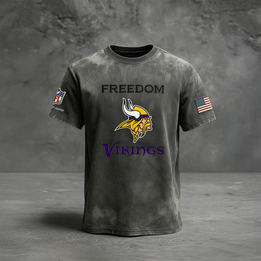 MIN Premium NFL The Freedom Washed Tee DatND DVT