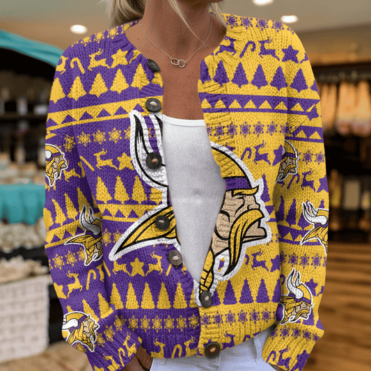 MIN x NFL Cardigan Sweatshirt With Button V2  DatND DVT