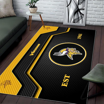 MIN x NFL Modern Sports Living Room Rug DatND DVT