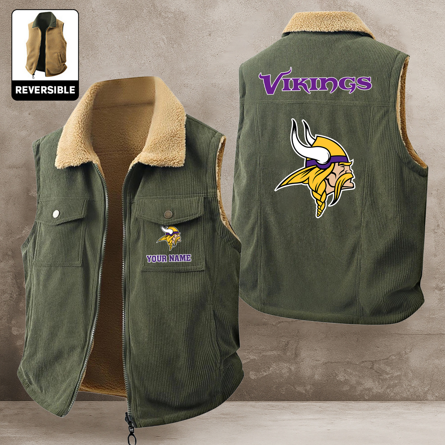 MIN x NFL Nice Jackets DATND TANTD