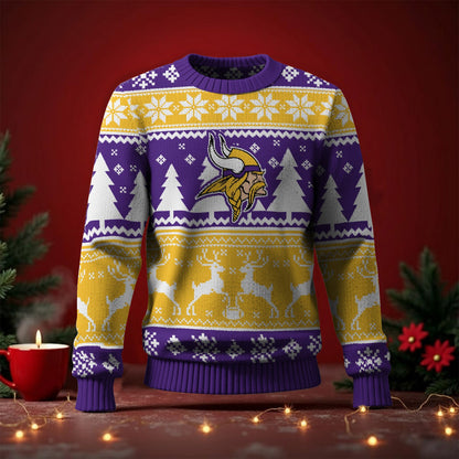 MIN x NFL Premium Ugly Christmas Sweater DatND DVT
