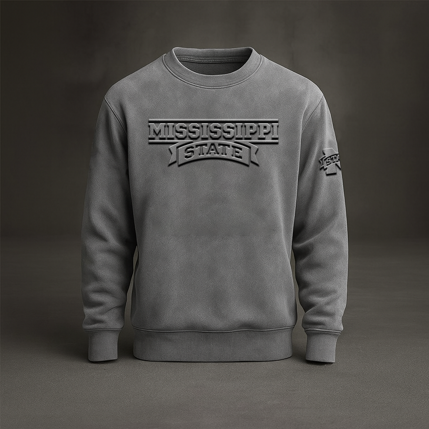 MIS x NCAA Embossed Sweat Shirt DATND TANTD
