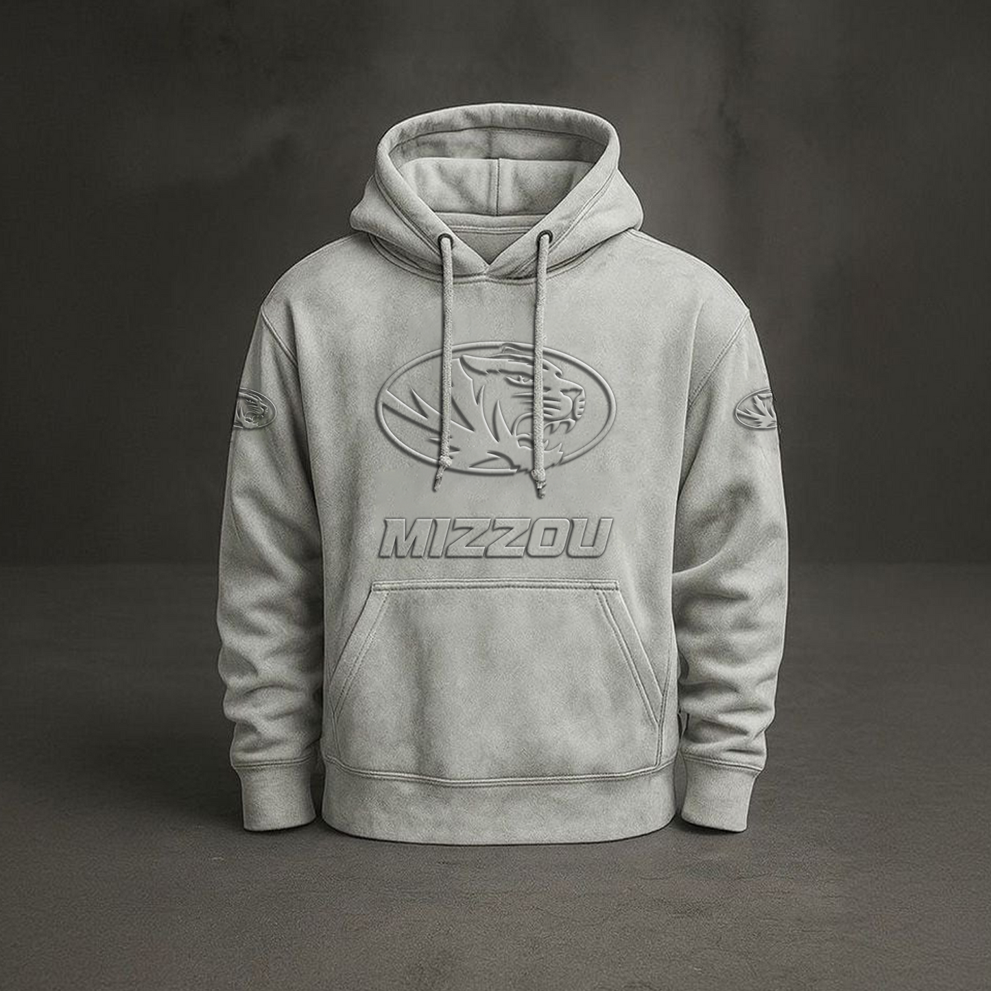 MIZZ Embossed Hoodie DatND DVT
