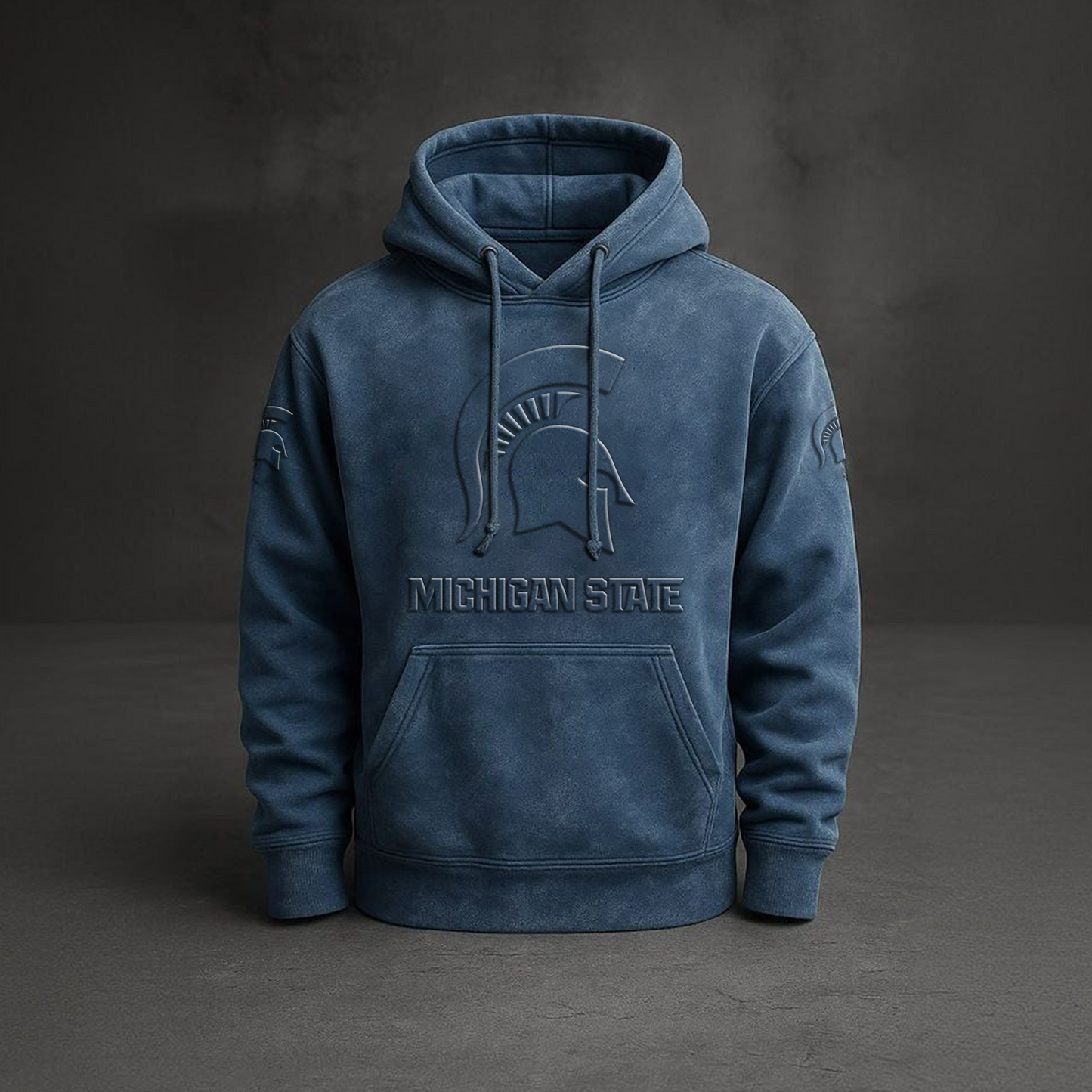 MSU Embossed Hoodie DatND DVT
