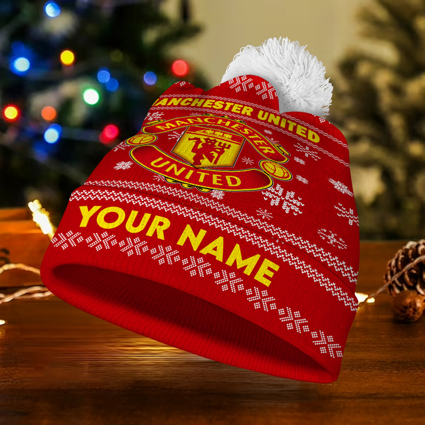 MU x EPL Hat Christmas DATND TANTD