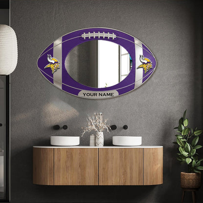 MV Custom NFL Wall Mirror Decor For Fan DDT CTND