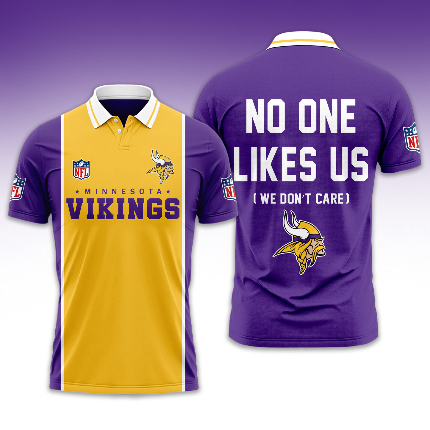 MV NFL No One Like Us Polo Shirt DDT HLPHUONG