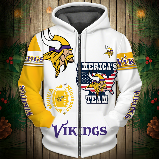 MV Premium NFL 3D Graphic Hoodie DDT NTL
