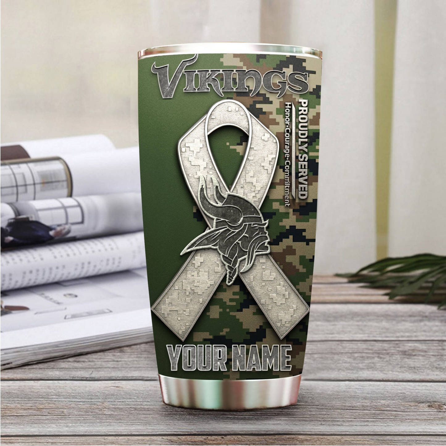 MV Premium NFL Proudly Served Tumbler DDT NTL