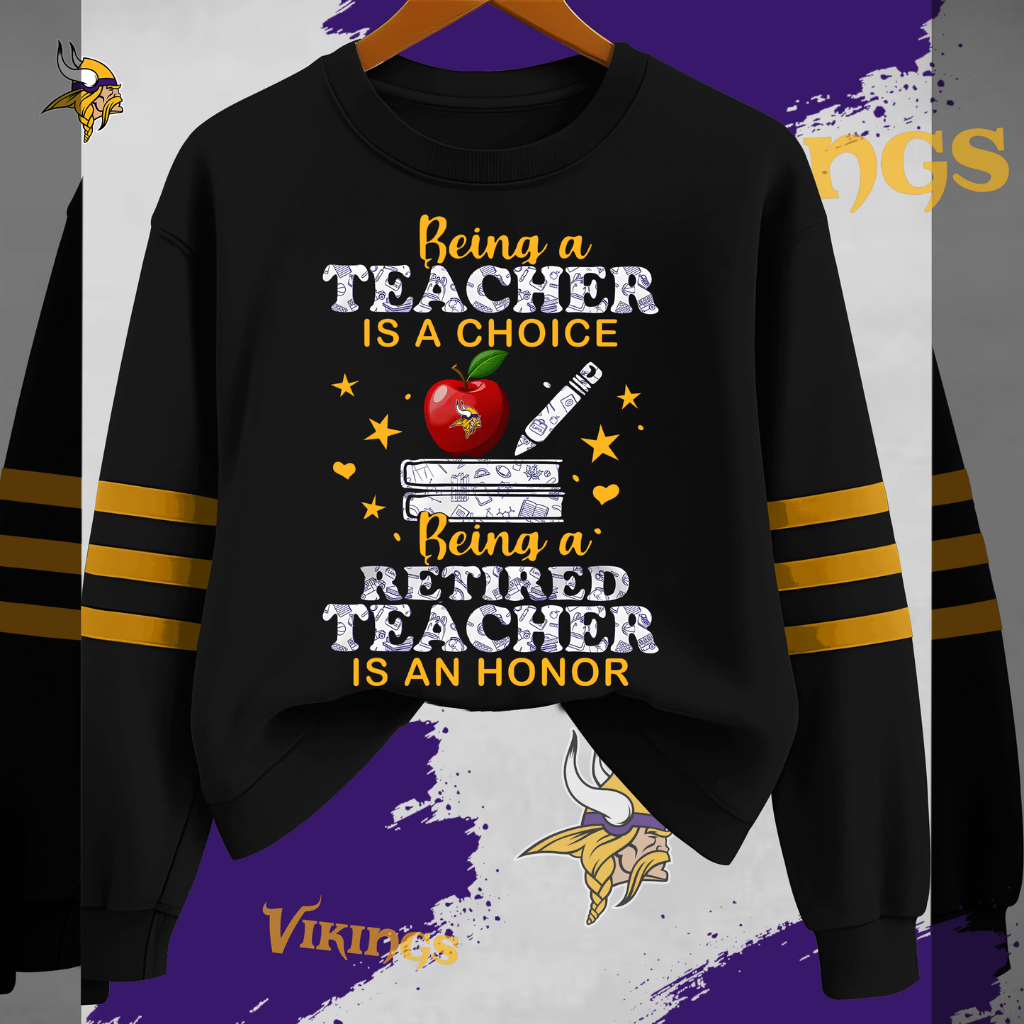 MV Premium NFL Teacher Honor 3D Sweatshirt DDT HLPHUONG