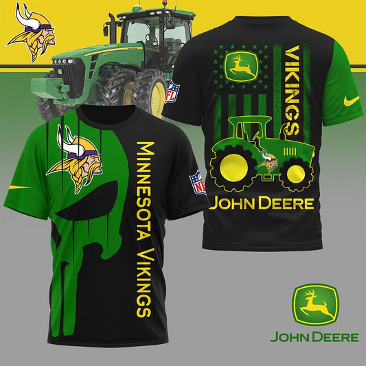 MV Premium NFL x John Deere 3D Shirt DDT NTL