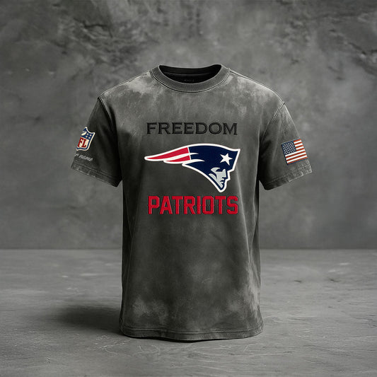 NE Premium NFL The Freedom Washed Tee DatND DVT